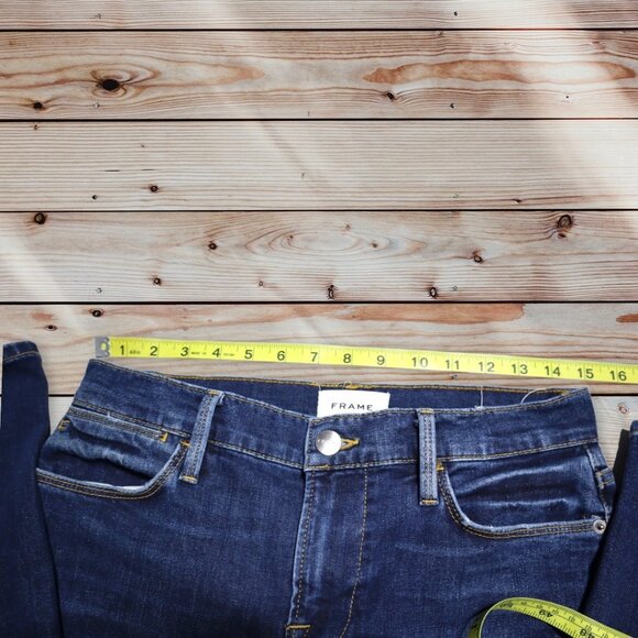 Frame Straight Cut Jeans Waist 26 - Picture 6 of 9